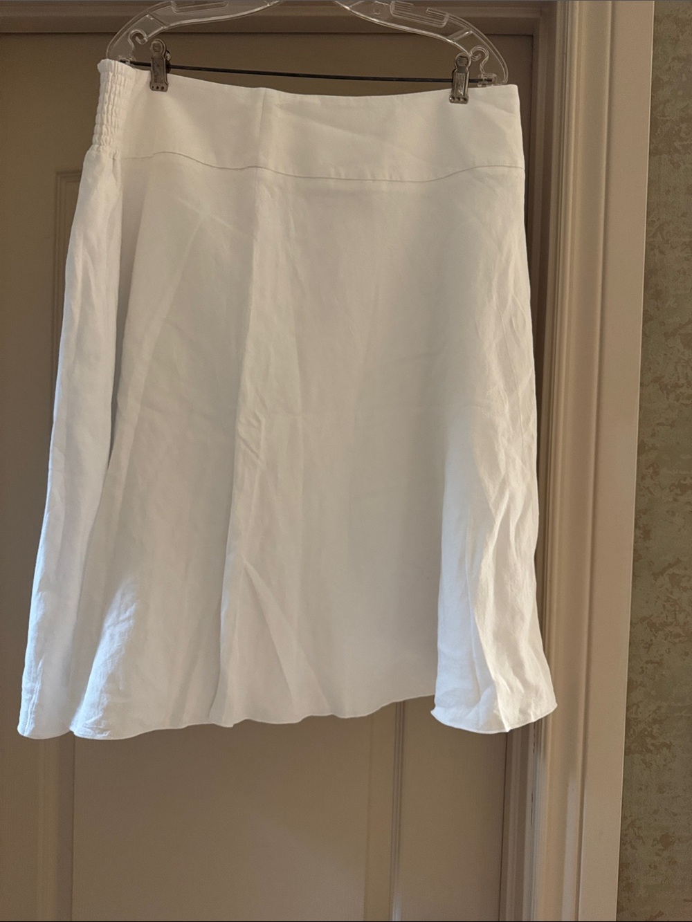 NIC+ZOE White A-Line Skirt